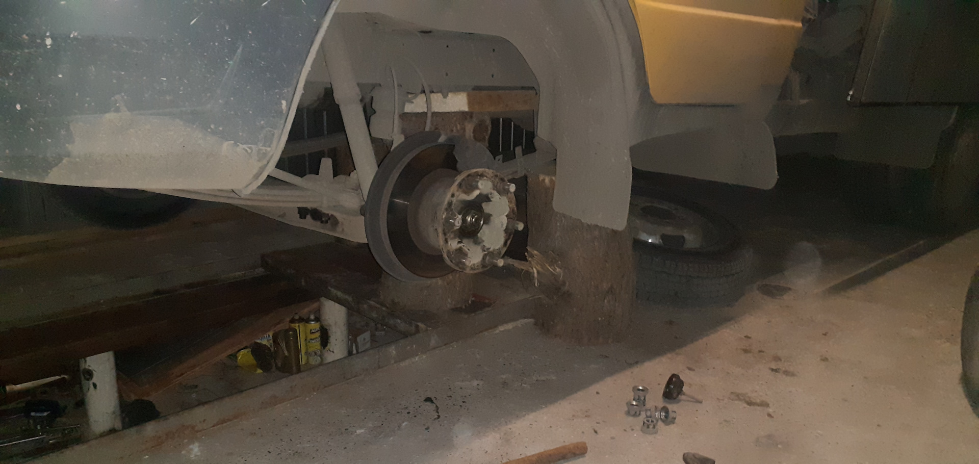 Шкворня и подшипники. — ГАЗ Газель, 2,4 л, 2008 года | поломка | DRIVE2