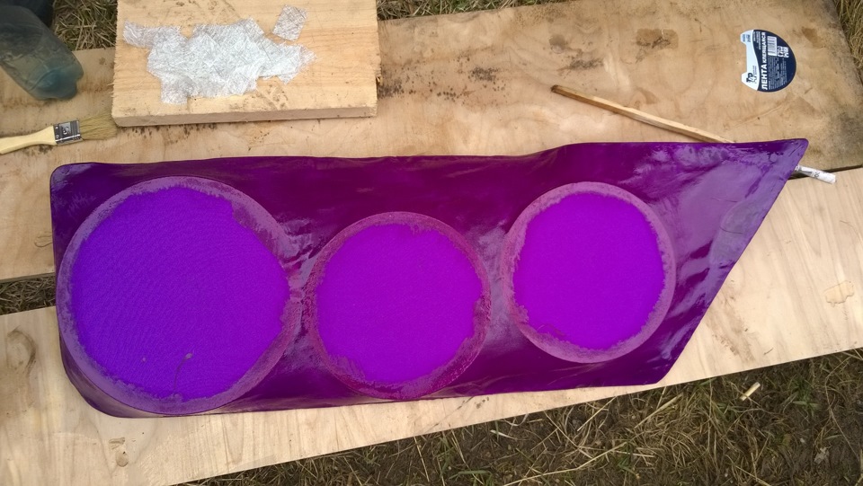 Изготовление акустических подиумов ч.2 — Ford Focus II Hatchback, 1,8 л ...