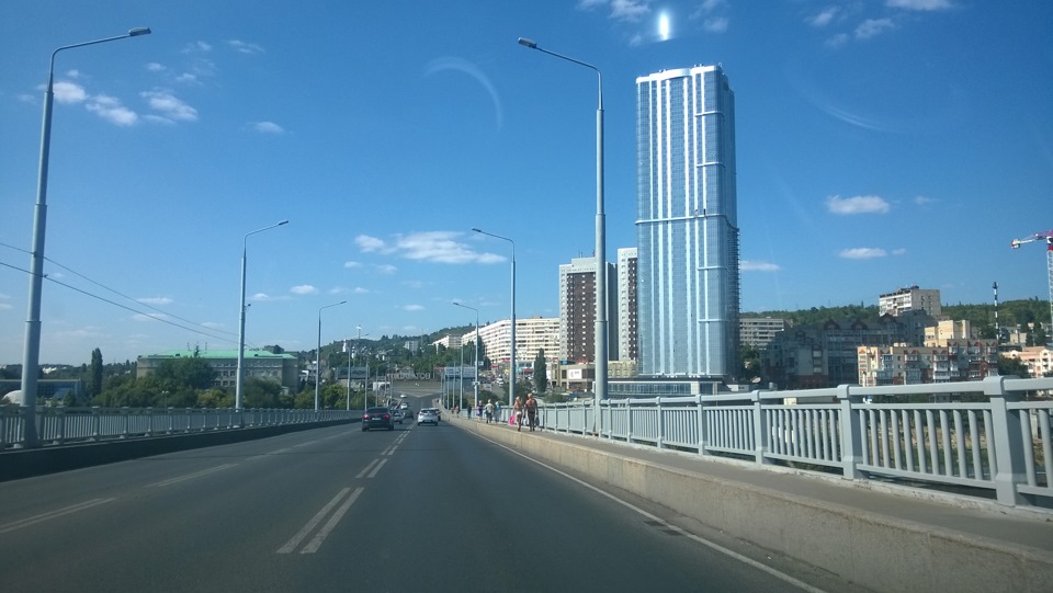 поездка в Саратов. — Lada Гранта, 1,6 л, 2014 года | путешествие | DRIVE2