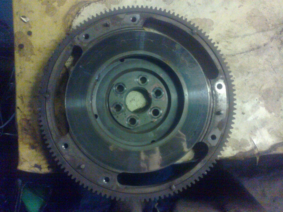 //Запись №2.18 ряд, пара 3.9 и дифер на 5 кг Маховик — Lada 2114, 1,6 л ...