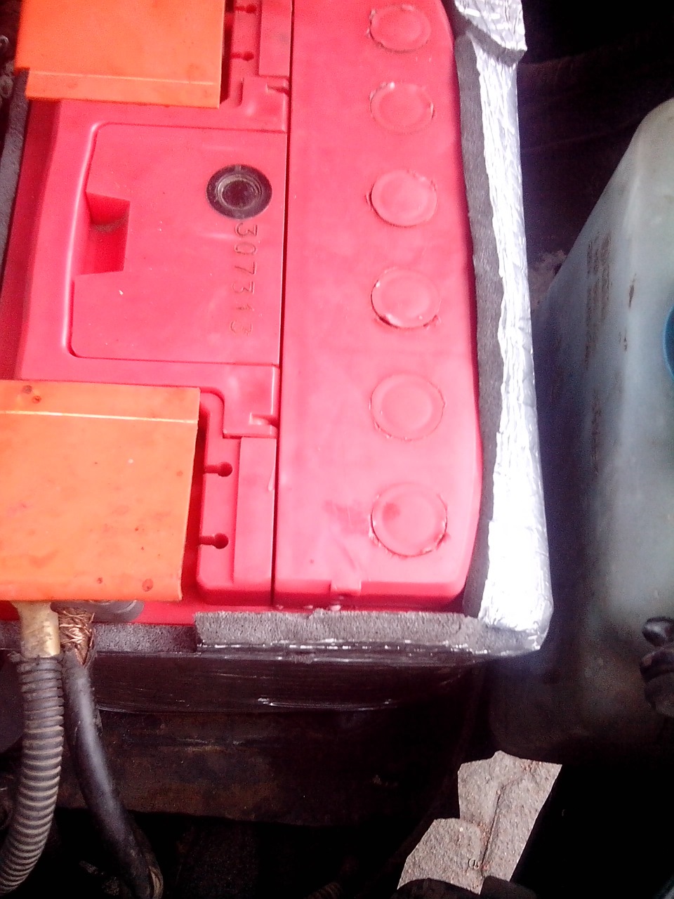 Утепление аккумулятора на зиму. Бесполезно. — Volkswagen Golf Mk3, 1,6 ...