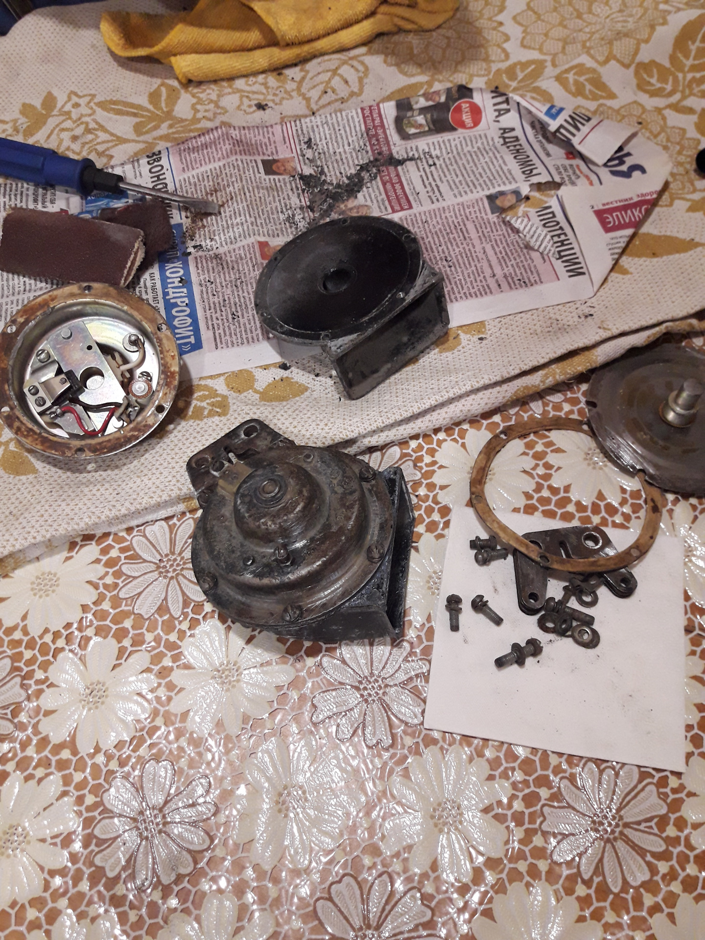 ремонт волговского сигнала своими руками