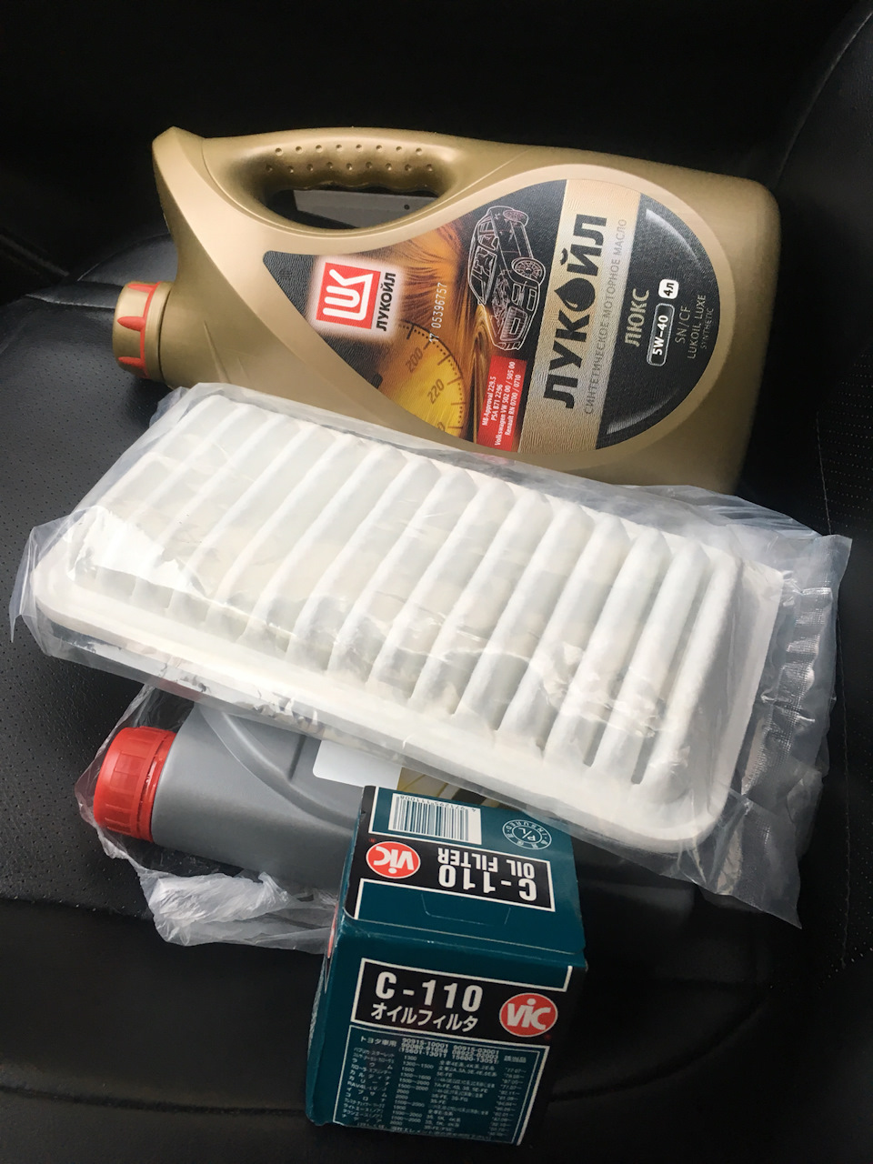 Замена масла ДВС и КПП — Toyota Corolla (120), 1,6 л, 2004 года ...