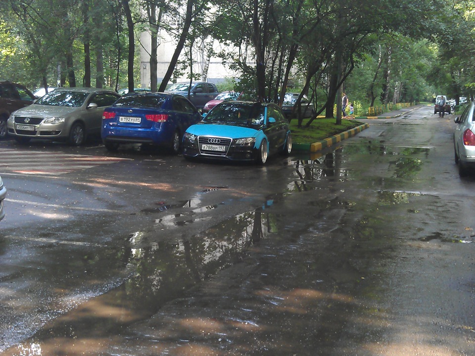 За ДыМ иЗ пОд КоЛеС!) — Audi A4 Avant (B8), 3 л., 2008 года | покатушки ...