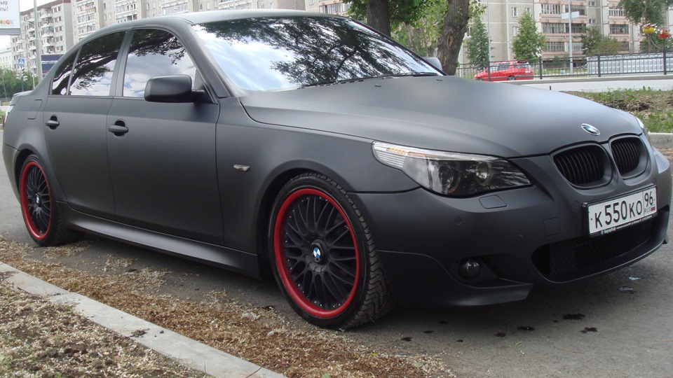 BMW e60 Matte Black