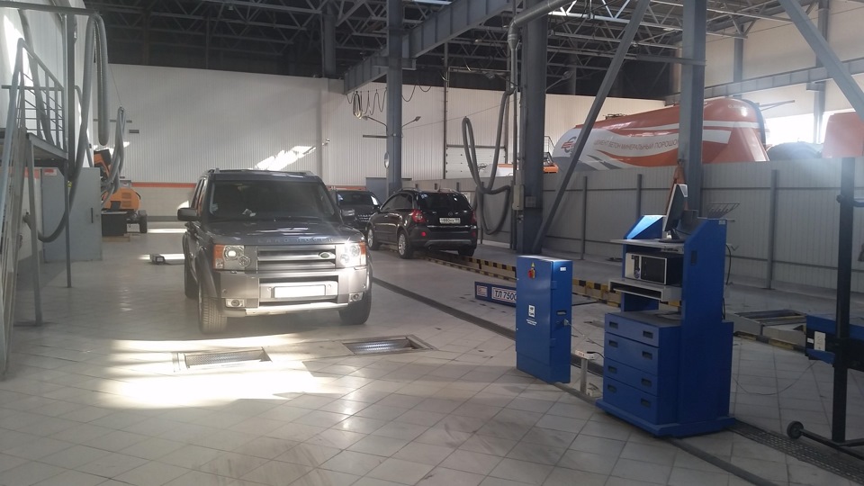 Получение диагностической карты — Land Rover Discovery III, 2,7 л, 2009 ...