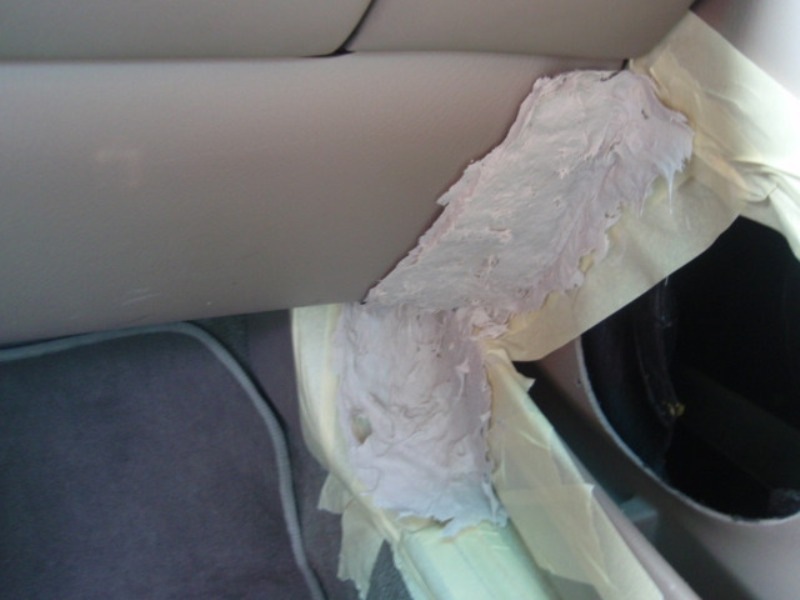 Корпуса под мидбасы в двери — Honda Accord Coupe (6G), 3 л, 1999 года ...