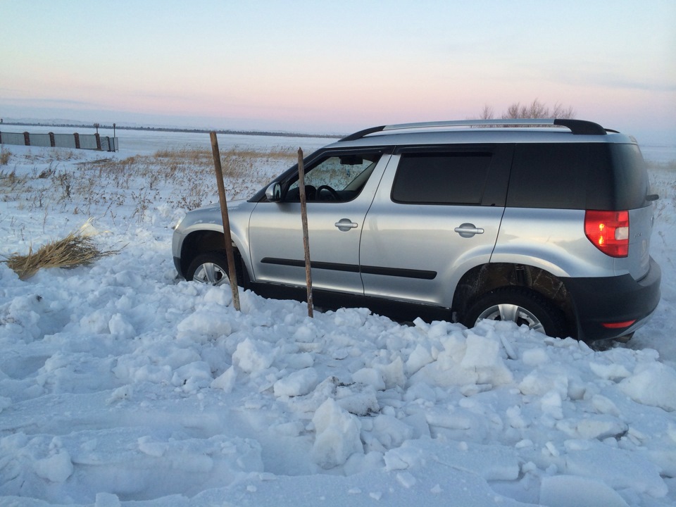 Шум "в коробке" при пробуксовке! Оказывается… — Skoda Yeti, 1,8 л, 2013 ...