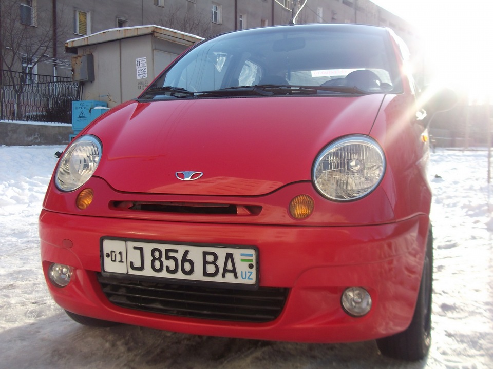 Daewoo Matiz 2007 красная