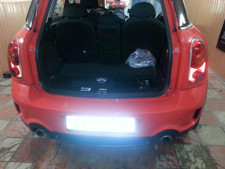 Установка датчиков парковки на Mini Сooper 2012 г.в. — autoelectro.ua ...