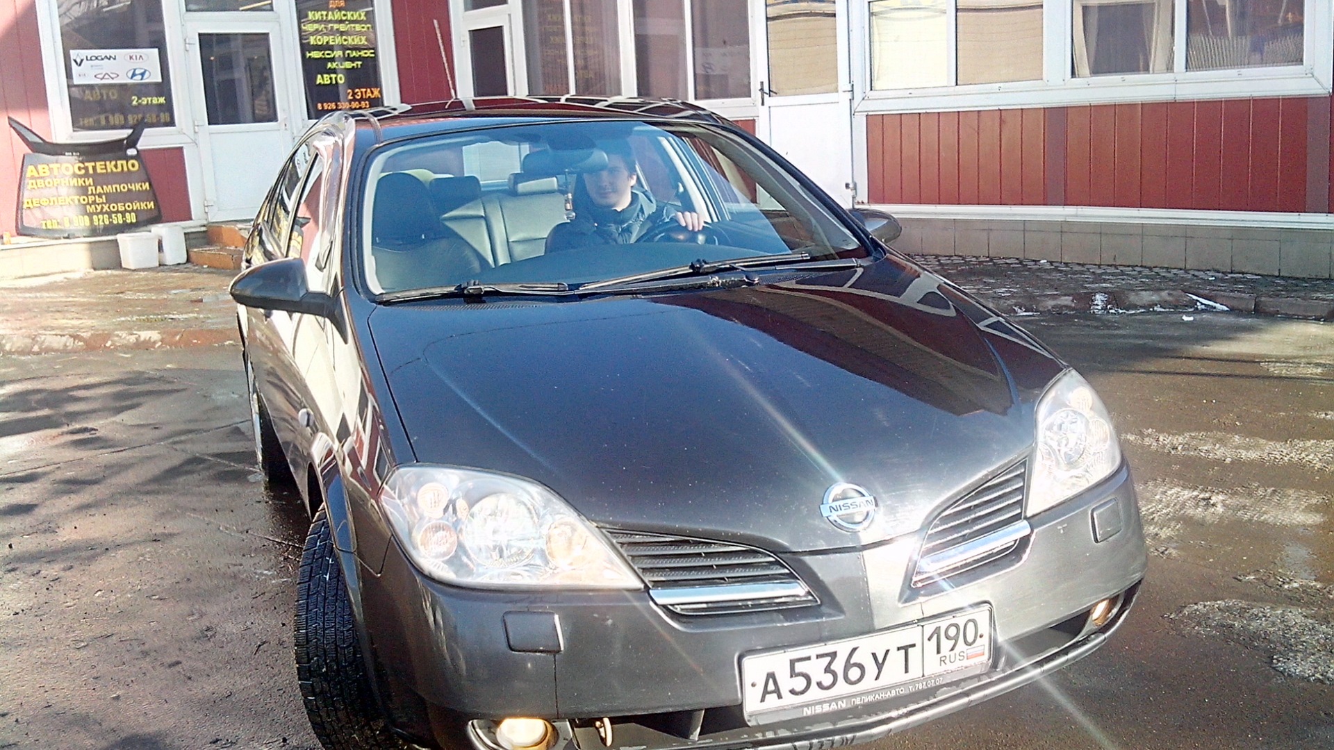 Nissan Primera (P12) 2.0 бензиновый 2005 | Черный Ястреб на DRIVE2