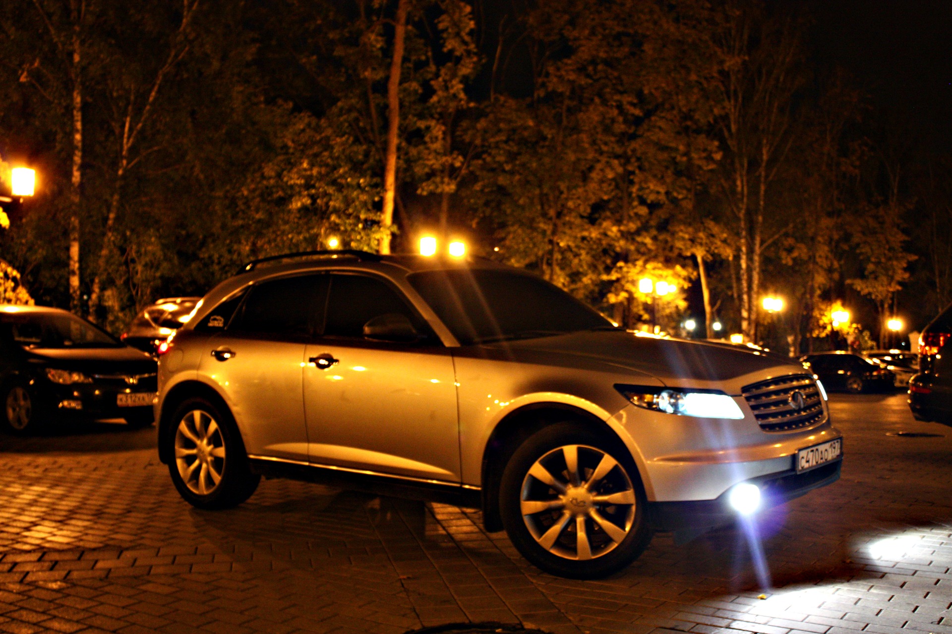 Infiniti fx35 не горят габариты