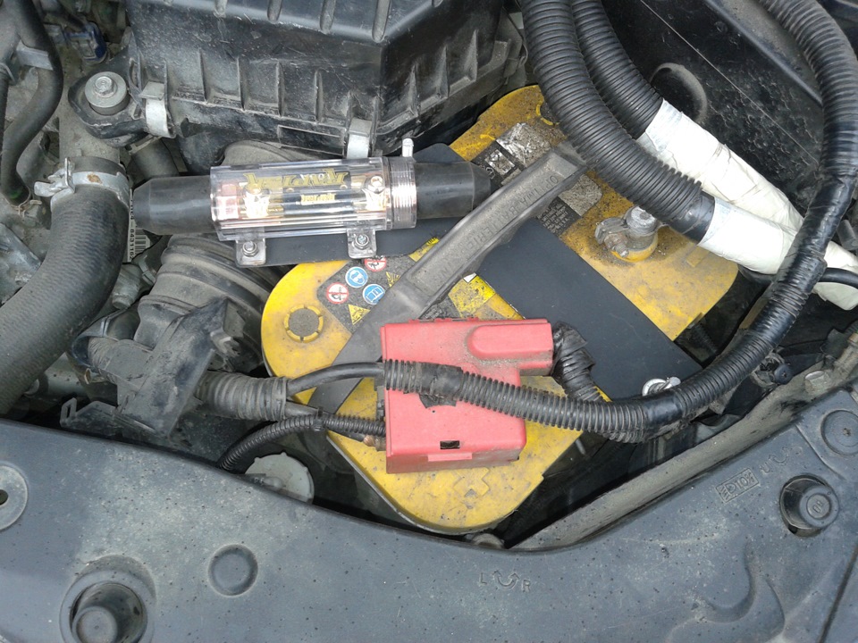 Силовые провода — Honda Civic Hatchback (8G), 1,8 л, 2009 года ...