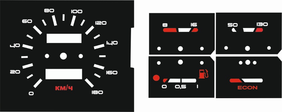 Тахометр на ваз 2109 низкая панель купить