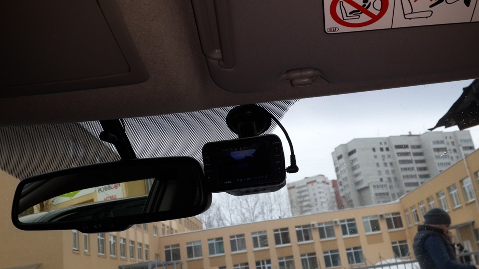 Регистратор и Радар-детектор 2 в 1 — Toyota Highlander (XU40), 3,5 л ...