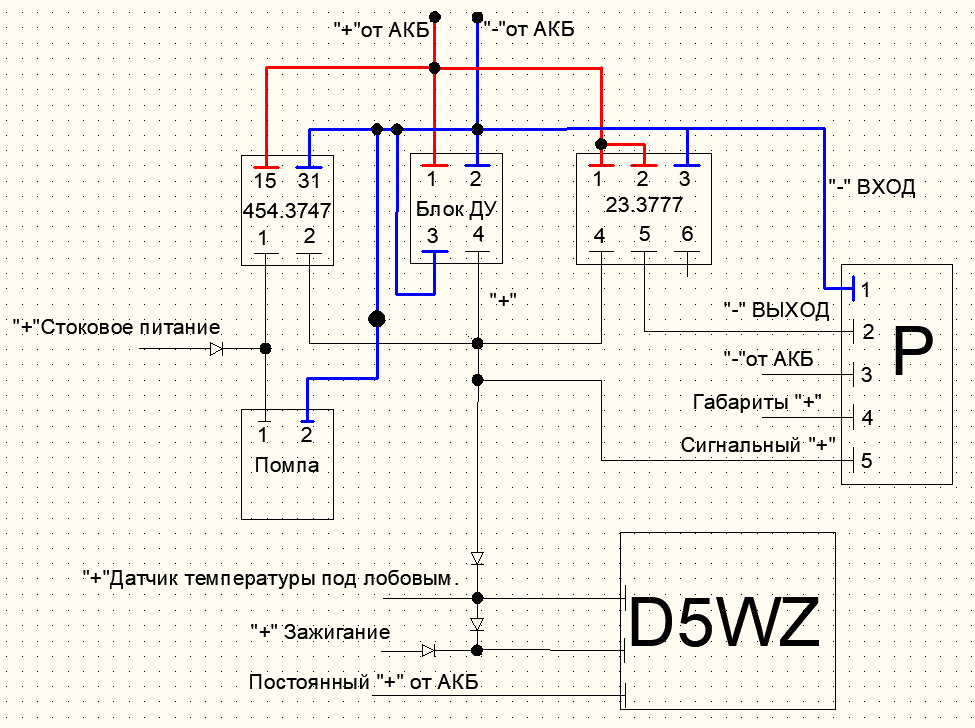 Апгрейд комплекта для догревателя hii d5 z h toyota