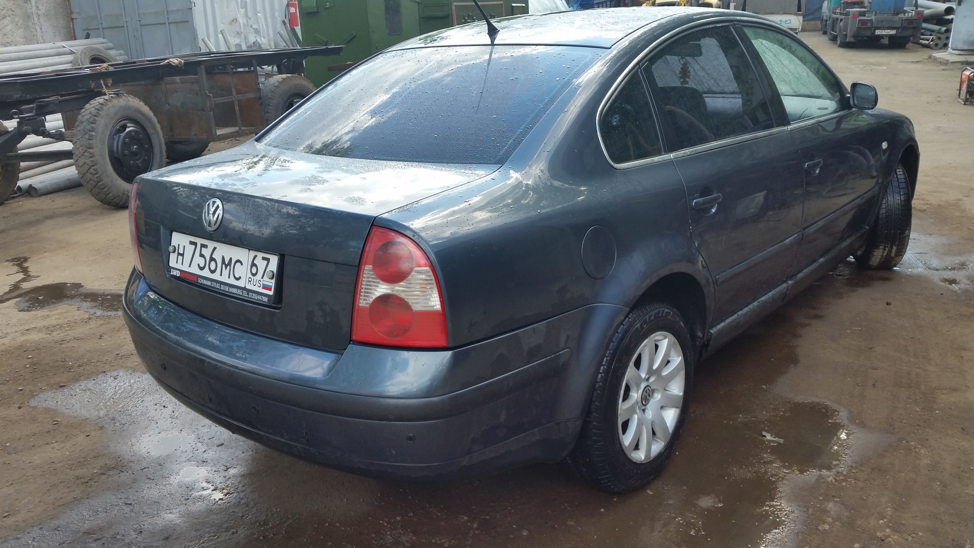 Volkswagen Passat B5 1.8 бензиновый 2001 | Мокрый асфальт 1.8 турбо на  DRIVE2