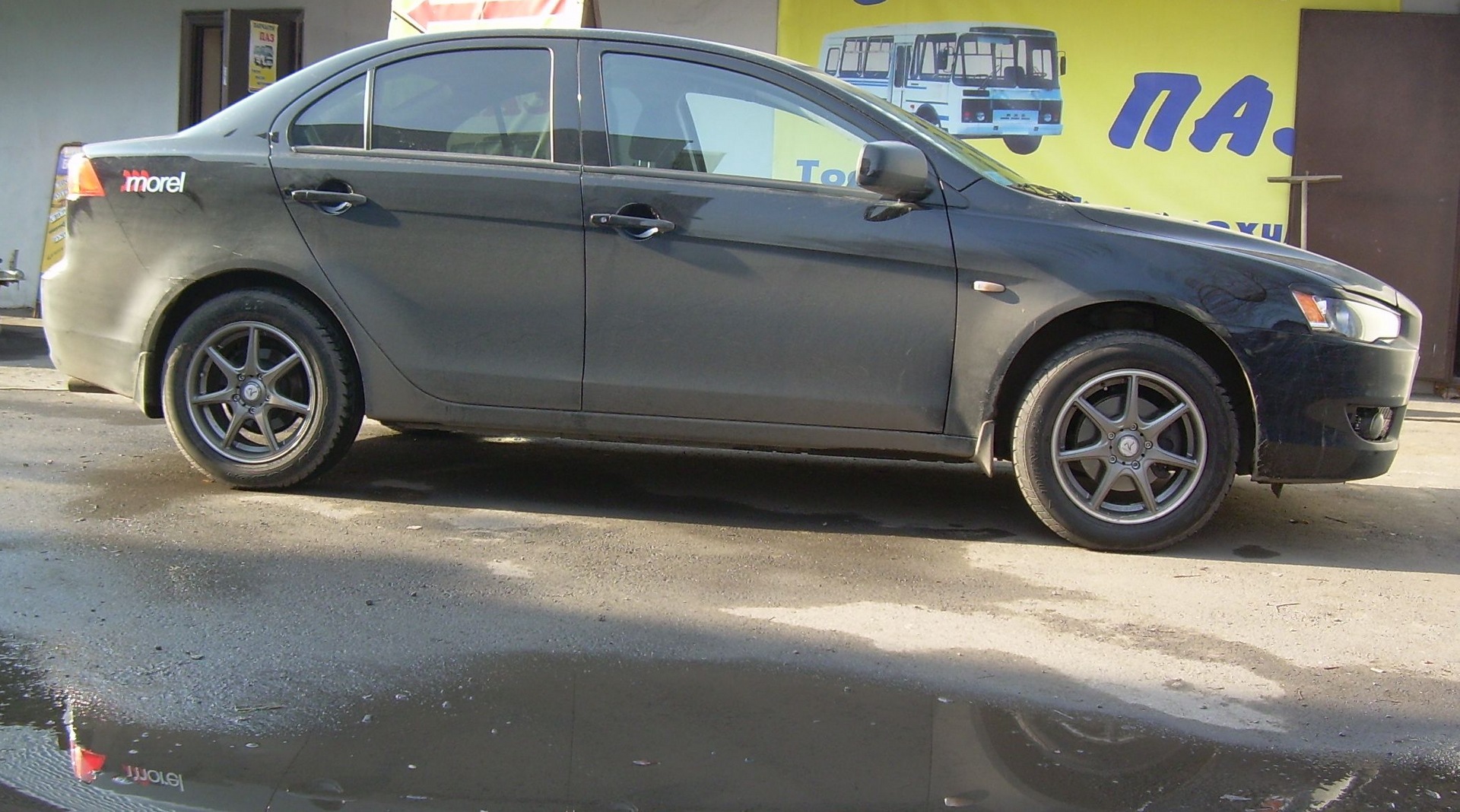 Диски — Mitsubishi Lancer X, 1,8 л, 2008 года | колёсные диски | DRIVE2
