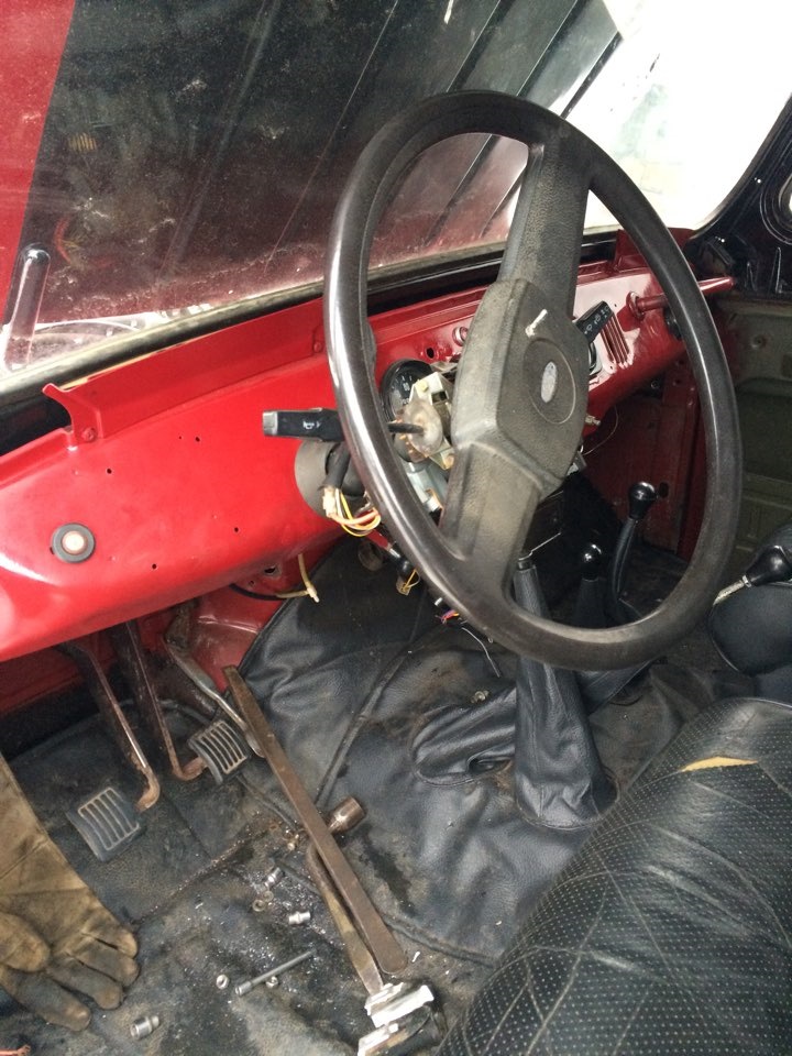 Рулевая колонка Форд — УАЗ 469, 2,5 л, 1994 года | тюнинг | DRIVE2