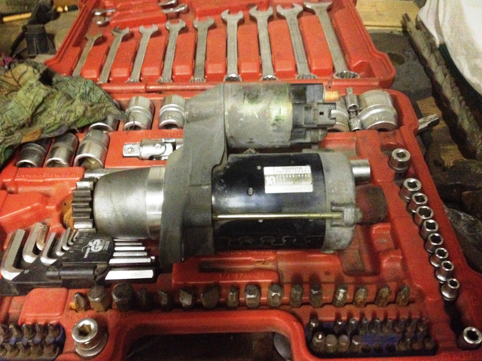 Запись №65 Стартер — "No START" — Toyota Harrier (2G), 3 л, 2003 года ...