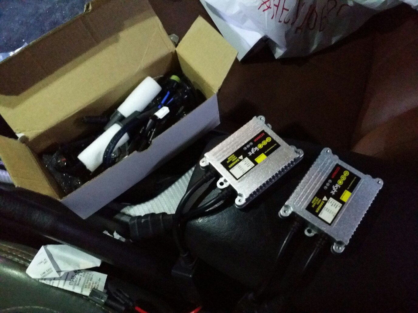 Ксенон в дальний свет! — Mitsubishi Eclipse (3G), 2,4 л, 2002 года ...