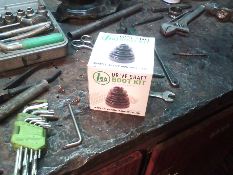 Замена пыльника гранаты, и ступичного подшипника. — Toyota Sprinter ...