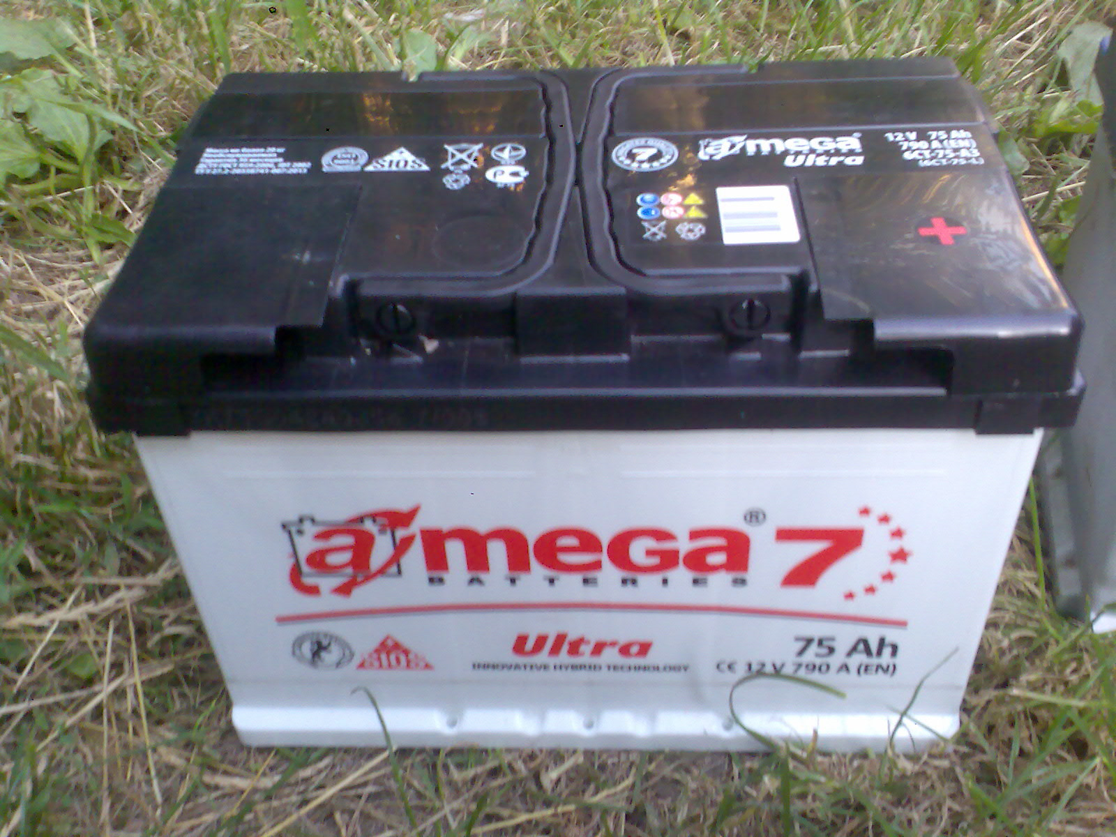 Аккумулятор Amega 75Ah. — Москвич 2901, 1,7 л, 2000 года | электроника ...