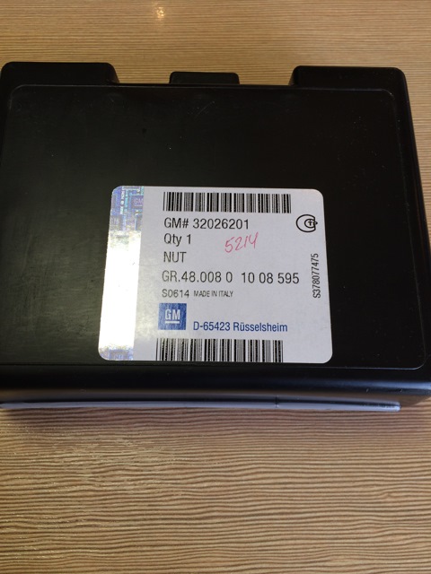 32026201 Комплект секреток. Инсигния. GM | Запчасти на DRIVE2