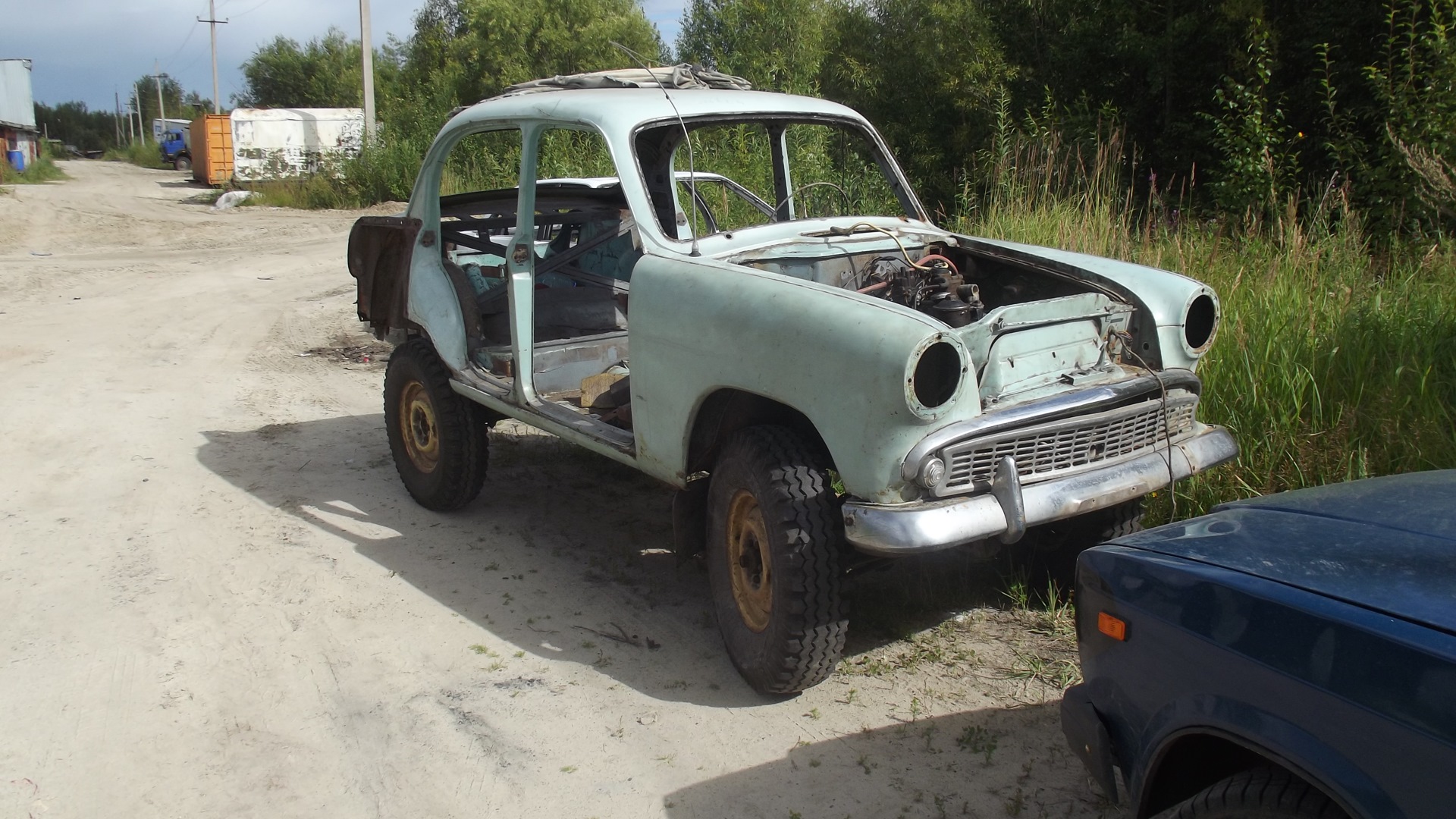 Москвич 410 1.4 бензиновый 1960 | шасси 9993, кузов 9998. на DRIVE2