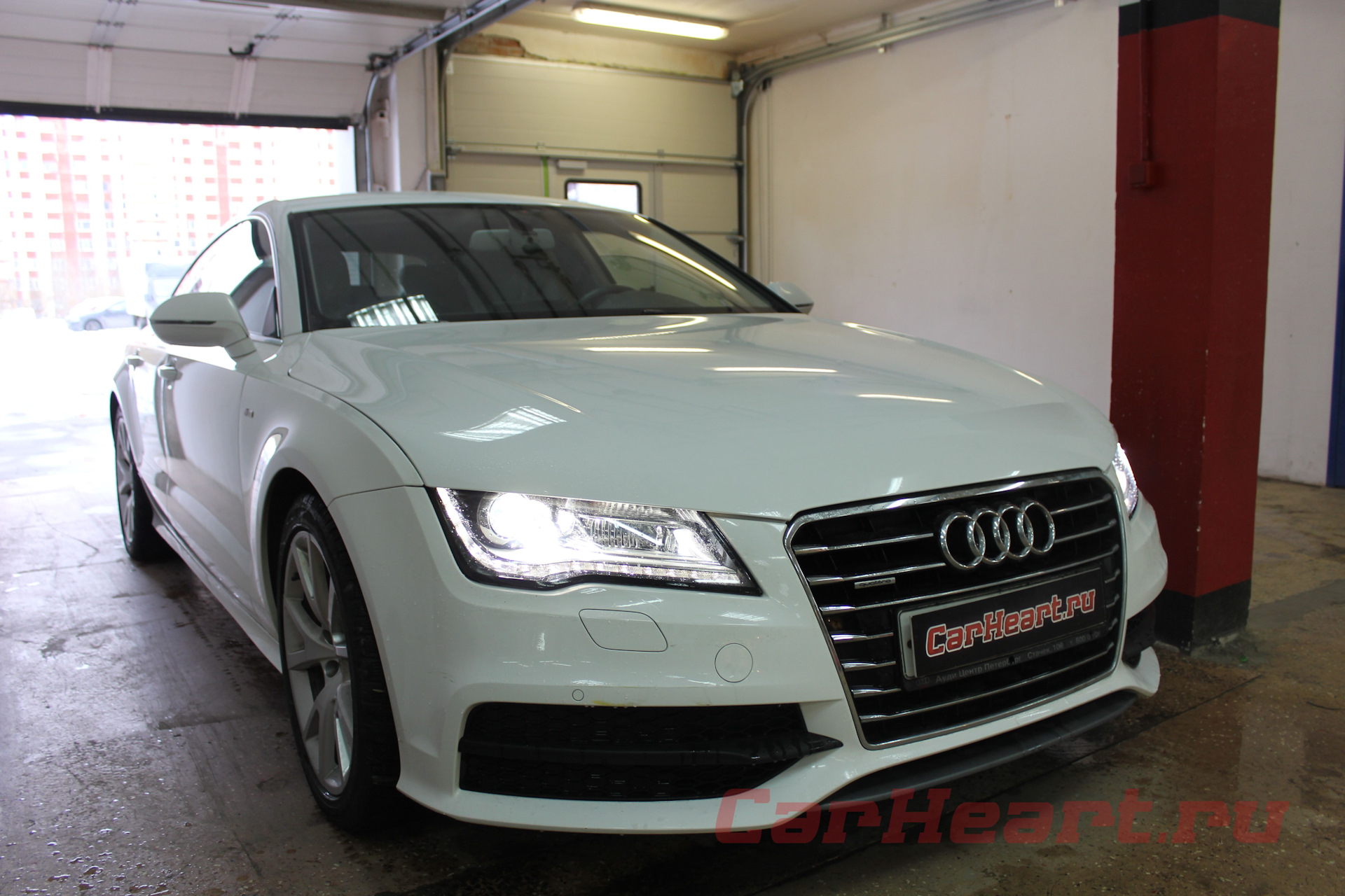 Audi A7, устранение запотевания фары — CarHeart на DRIVE2