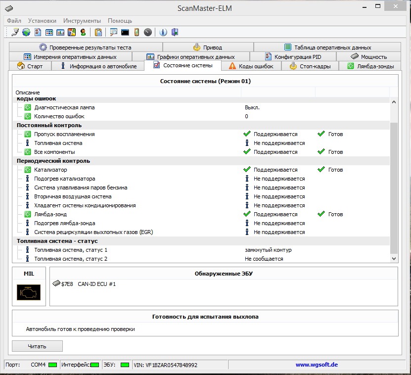 Подключение адаптера elm327 — Renault Megane III, 1,6 л, 2012 года ...