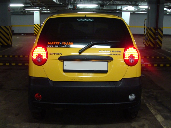 Светодиодные фонари — Chevrolet Spark (M200/M250), 0,8 л, 2006 года ...