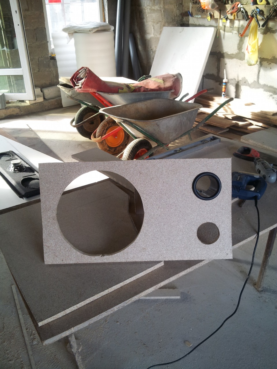 Пытаемся по чуть чуть собрать короб для саба) — Lada 2114, 1,5 л, 2005 ...