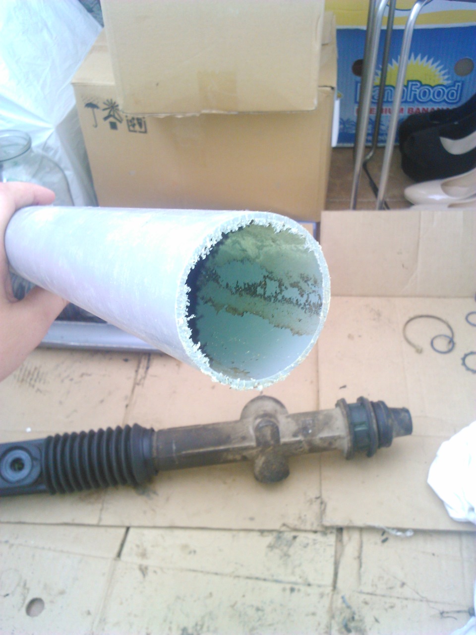 Ремонт и доработка рулевой рейки — LADA 21099, 1,5 л., 1998 года ...