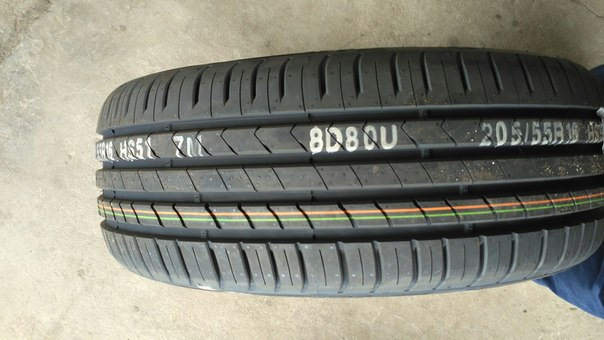 Резина KUMHO 205/55 R16 — Honda Stream (RN1-5), 2 л, 2004 года | шины ...