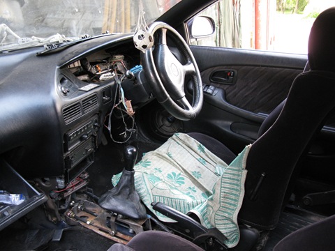 Swap on mechanics  - Toyota Corolla Levin 16 L 1994