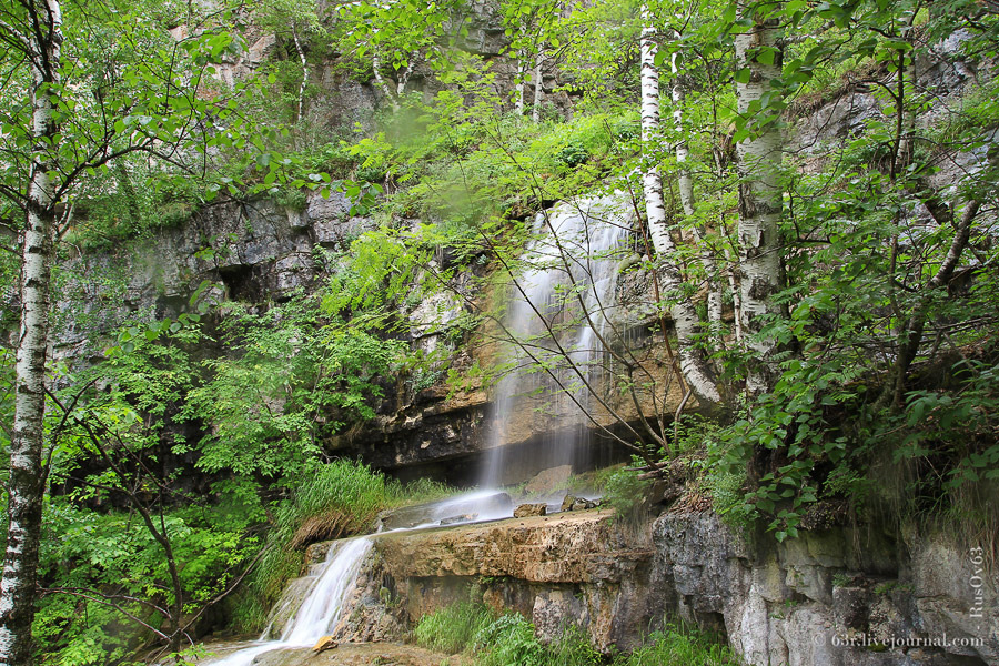 Куперля водопад башкирия фото