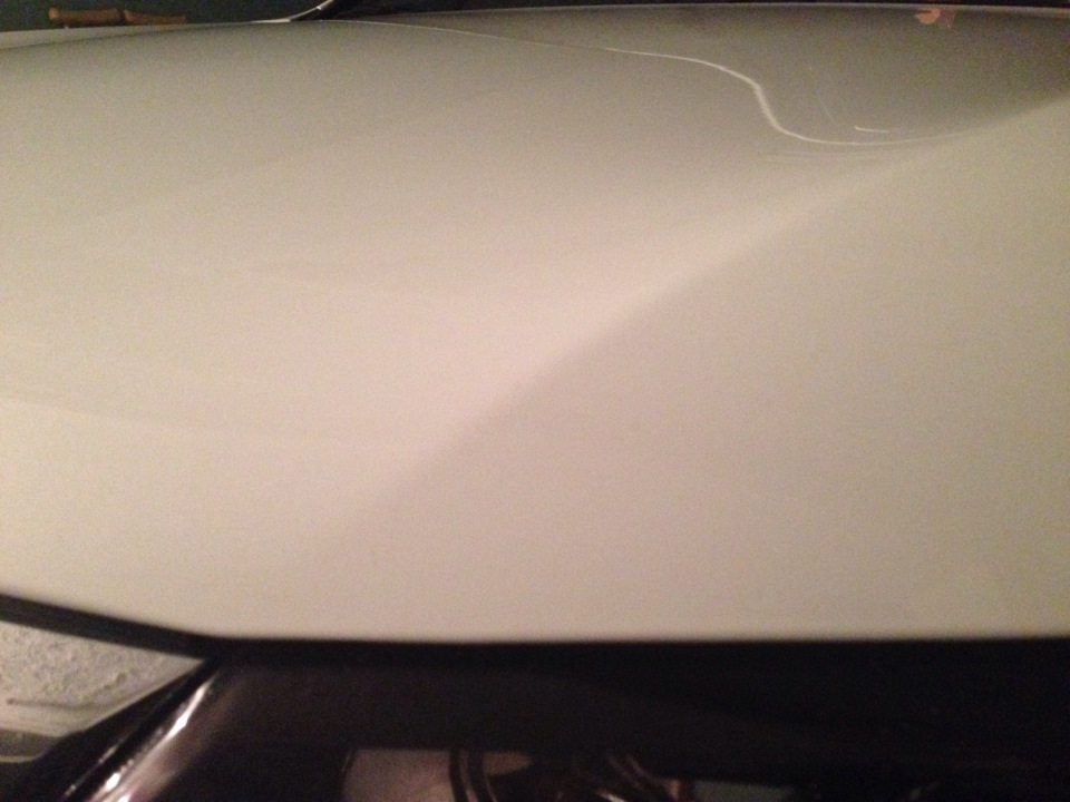 Лечим сколы на капоте. — KIA Sorento (2G), 2,4 л, 2010 года | своими ...