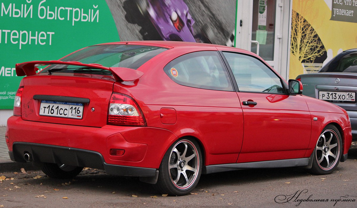 Lada Priora Coupe Sport черная