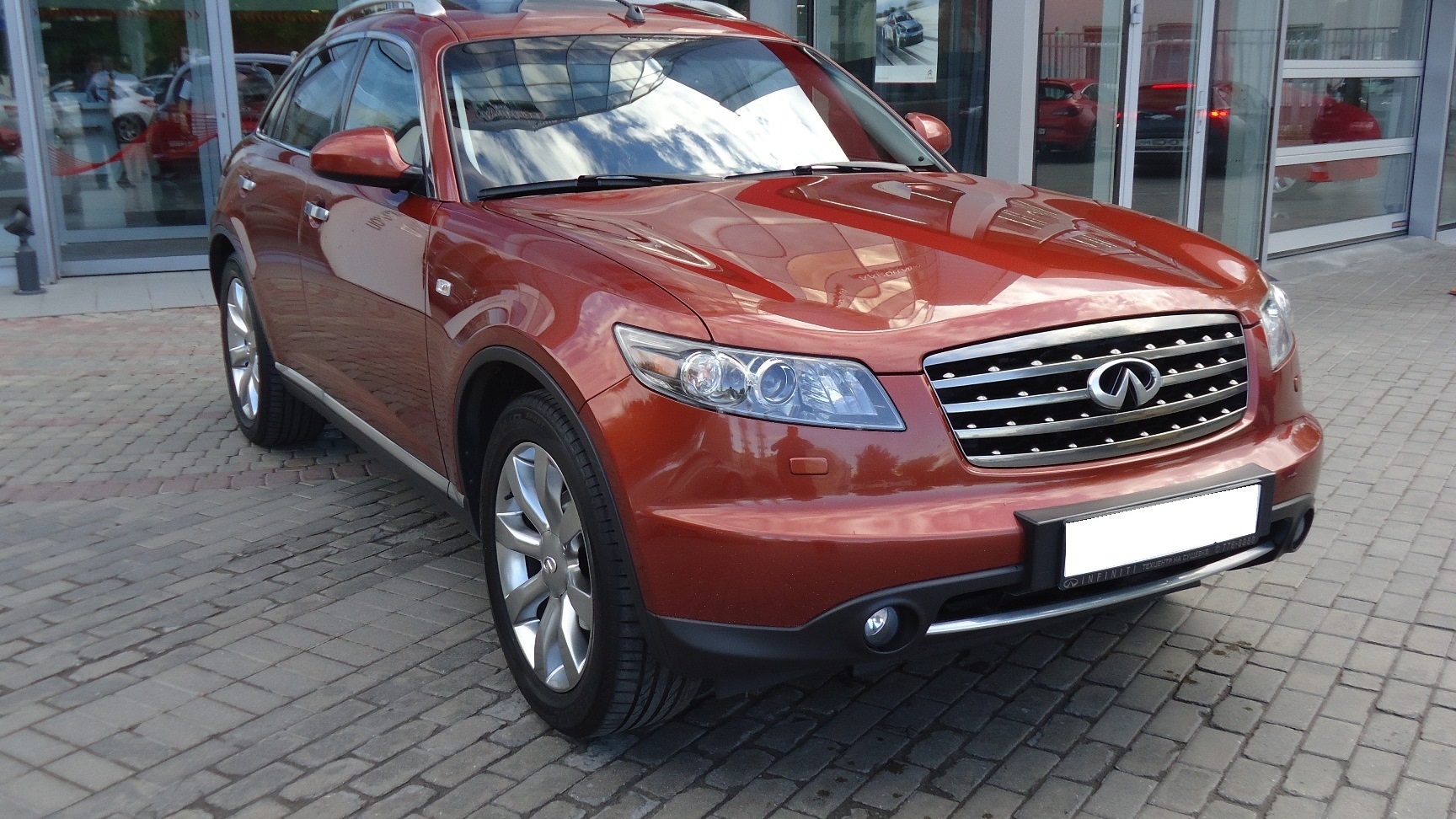 Infiniti FX (1G) 4.5 бензиновый 2008 | оранжевое безумие на DRIVE2