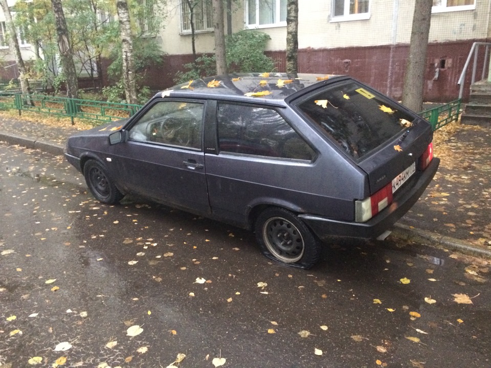 Чет колесо пробило — Lada 21083, 1,6 л, 2001 года | колёсные диски | DRIVE2