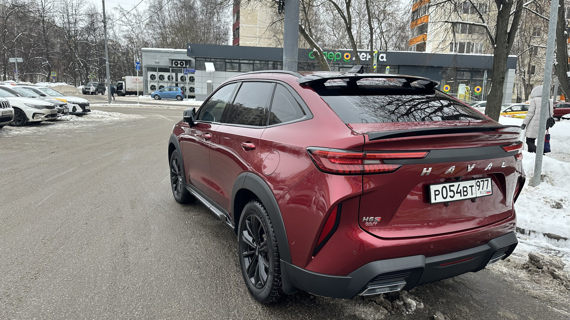 Haval H6S 2.0 бензиновый 2021 | Красный Мандарин на DRIVE2