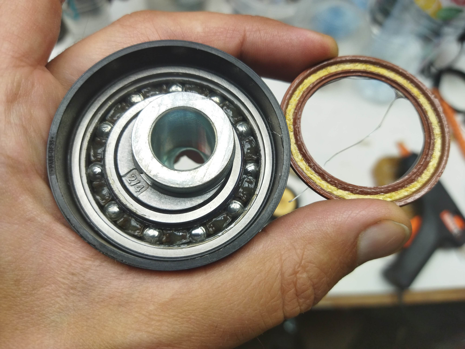 Проверил ГРМ на пробеге 60 тыс. км. — Часть 4. Пересмазал ролики ...