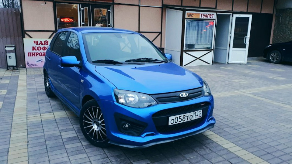 Kalina 2 Sport синяя