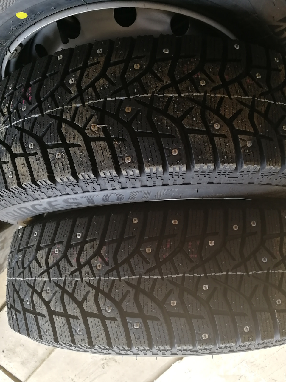 12. Обкатка зимней шипованной — Lada Largus Cross, 1,6 л, 2019 года ...