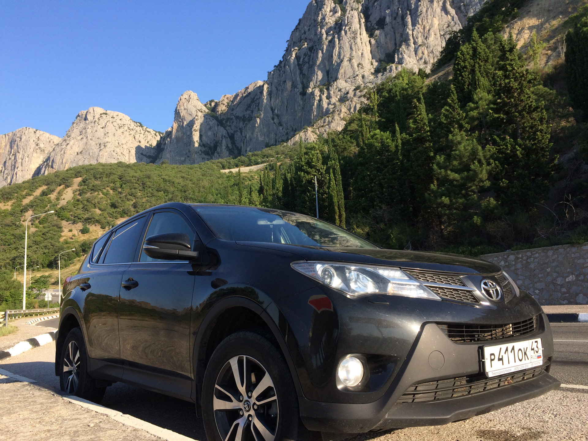 Дороги от Кирова до Анапы. Крым и Крымский мост. июль 2018г — Toyota RAV4  (IV), 2 л, 2013 года | путешествие | DRIVE2