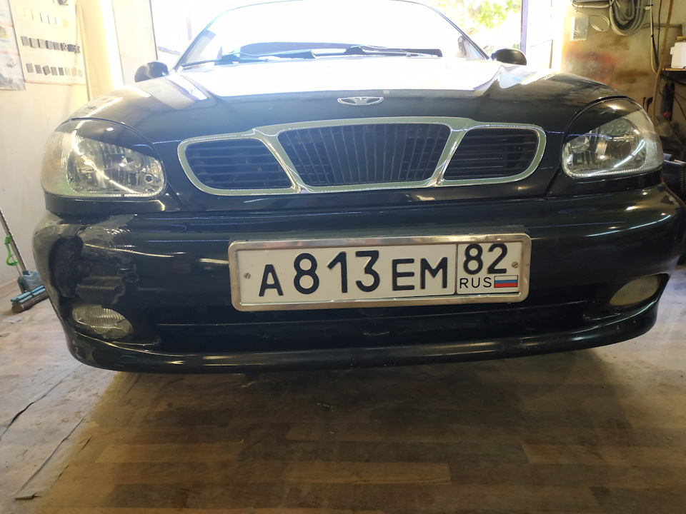 Реснички на Ланос — Daewoo Lanos, 1,5 л, 2008 года | тюнинг | DRIVE2