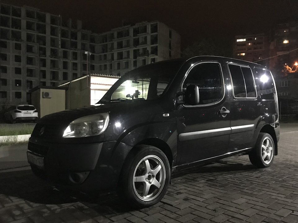 Диски на лето — FIAT Doblo (1G), 1,4 л, 2012 года | колёсные диски | DRIVE2