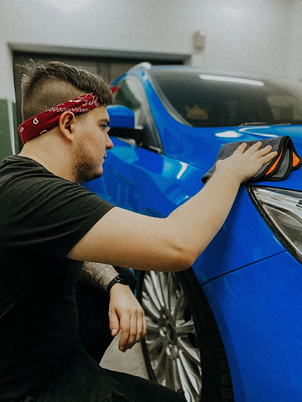 Покрытие автомобиля керамикой — Ford Focus Wagon III, 2 л, 2014 года ...