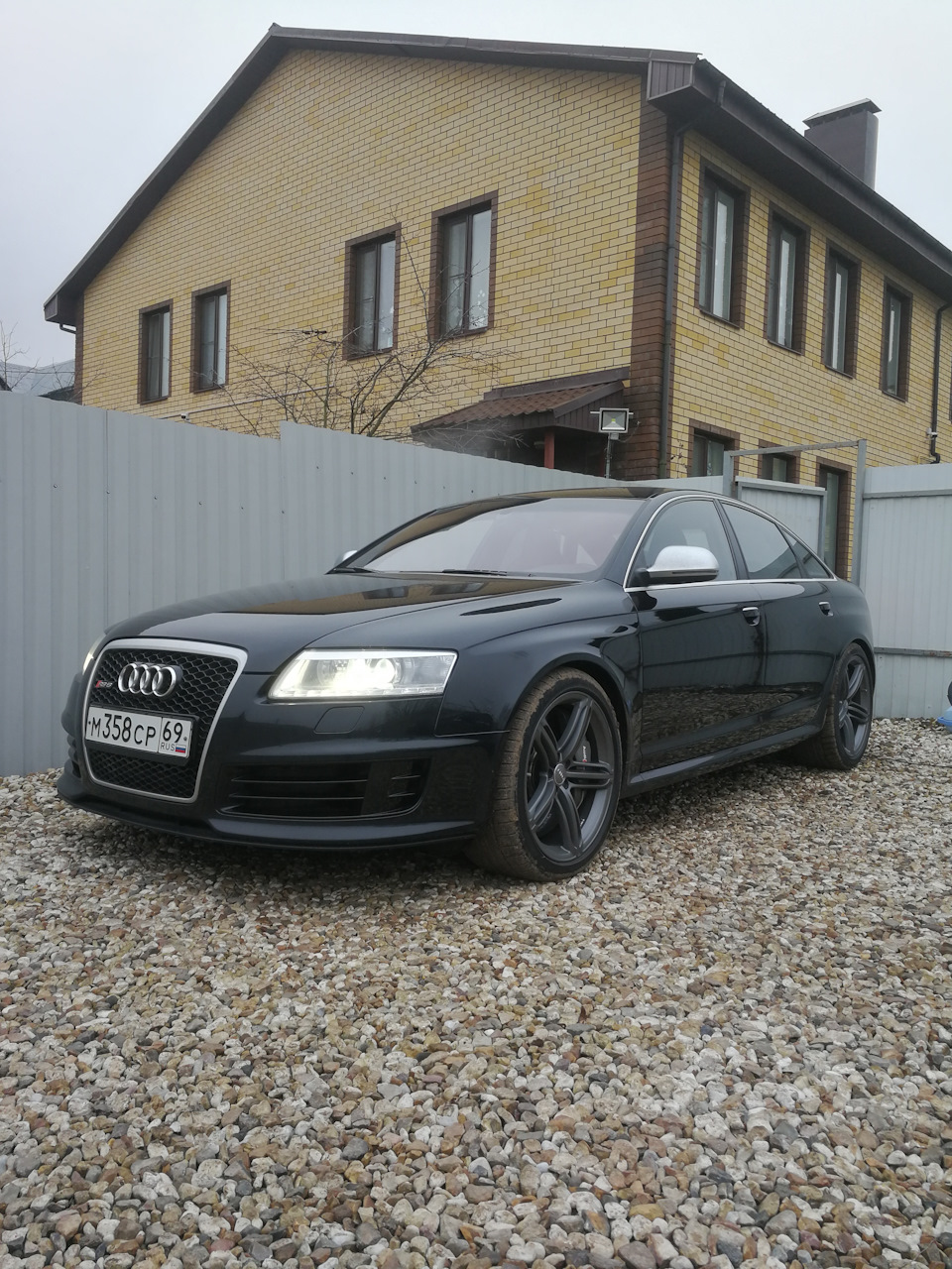 Наклейки на суппортах — Audi RS6 (C6), 5 л, 2009 года | другое | DRIVE2